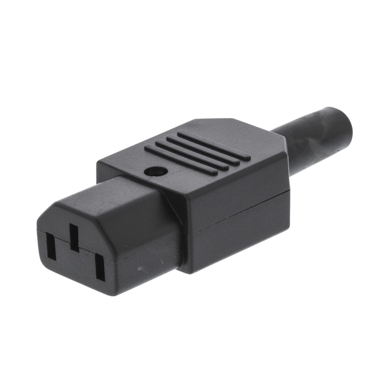 MejaRizon 2er-Set Kaltgeräte Adapter - IEC Stecker C6 Auf C13 Buchse, 10A/250V, Schwarz - Für Server, PC & Industrie